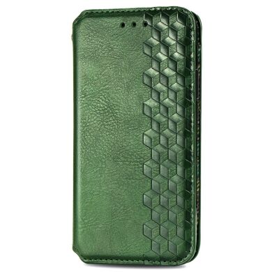 Чохол Deexe Rhombus Wallet для Samsung Galaxy A13 5G (A136) / A04s (A047) - Green