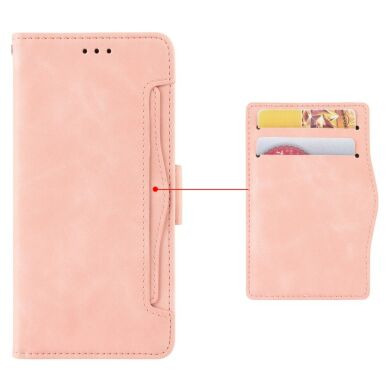 Чехол Deexe Wallet Stand для Samsung Galaxy A36 (A366) - Pink