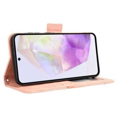 Чехол Deexe Wallet Stand для Samsung Galaxy A36 (A366) - Pink