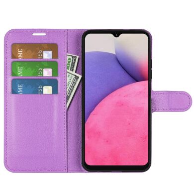 Чехол-книжка Deexe Book Type для Samsung Galaxy A33 - Purple