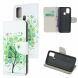 Чехол-книжка Deexe Color Wallet для Samsung Galaxy A21s (A217) - Green Tree with Birdcage. Фото 1 из 6