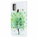 Чехол-книжка Deexe Color Wallet для Samsung Galaxy A21s (A217) - Green Tree with Birdcage. Фото 3 из 6