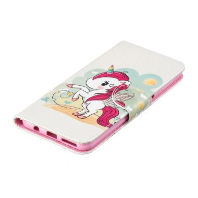 Чехол-книжка Deexe Color Wallet для Samsung Galaxy A7 2018 (A750) - Unicorn