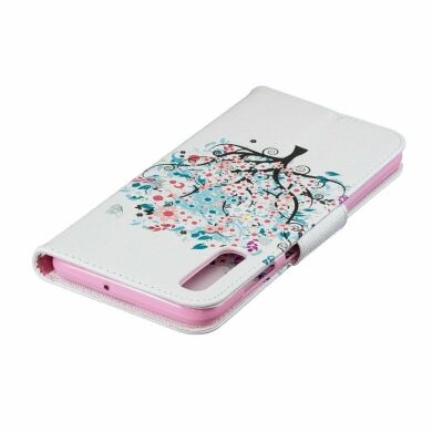 Чохол-книжка Deexe Color Wallet для Samsung Galaxy A70 (A705) - Flowered Tree