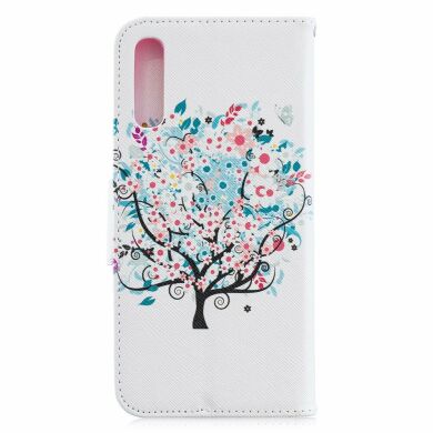 Чохол-книжка Deexe Color Wallet для Samsung Galaxy A70 (A705) - Flowered Tree