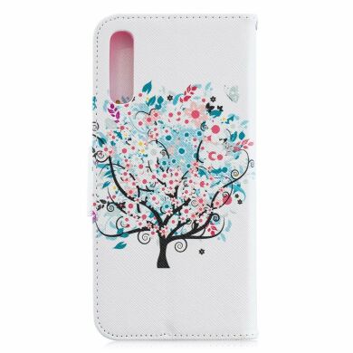 Чохол-книжка Deexe Color Wallet для Samsung Galaxy A70 (A705) - Flowered Tree
