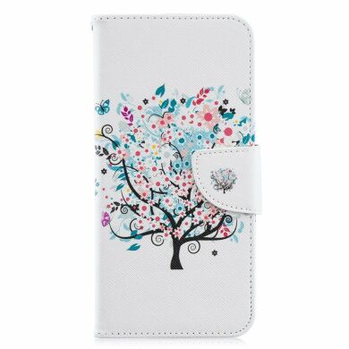 Чохол-книжка Deexe Color Wallet для Samsung Galaxy A70 (A705) - Flowered Tree