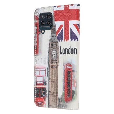 Чохол-книжка Deexe Color Wallet для Samsung Galaxy M32 (M325) - London Tower