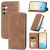 Чохол-книжка Deexe Wallet Case для Samsung Galaxy S25 (S931) - Brown