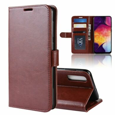 Чохол-книжка Deexe Wallet Style для Samsung Galaxy A50 (A505) / A30s (A307) / A50s (A507) - Brown