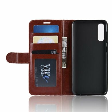 Чохол-книжка Deexe Wallet Style для Samsung Galaxy A50 (A505) / A30s (A307) / A50s (A507) - Brown
