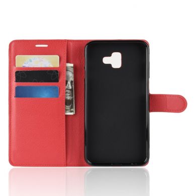 Чохол-книжка Deexe Wallet Style для Samsung Galaxy J6+ (J610) - Red