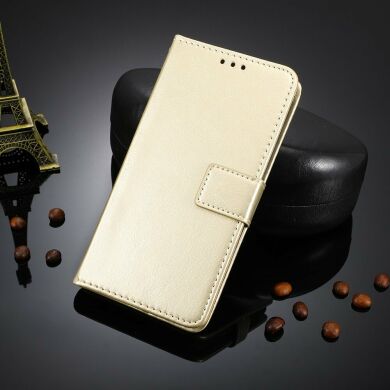 Чохол-книжка Deexe Wallet Style для Samsung Galaxy M11 (M115) - Gold