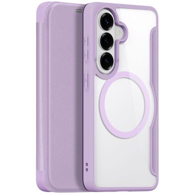 Чехол-книжка DUX DUCIS Skin X Pro Magnetic для Samsung Galaxy S26 - Purple