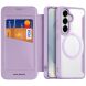 Чехол-книжка DUX DUCIS Skin X Pro Magnetic для Samsung Galaxy S26 - Purple. Фото 2 из 13