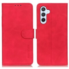 Чохол-книжка KHAZNEH Retro Wallet для Samsung Galaxy A17 (A175) - Red