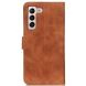 Чехол-книжка KHAZNEH Retro Wallet для Samsung Galaxy S22 (S901) - Brown. Фото 3 из 10