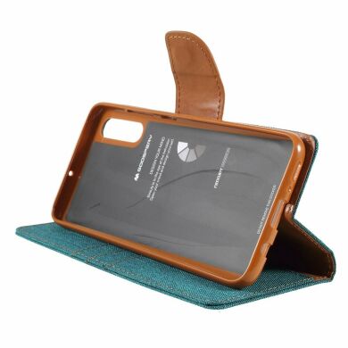 Чохол-книжка MERCURY Canvas Diary для Samsung Galaxy A50 (A505) / A30s (A307) / A50s (A507) - Green