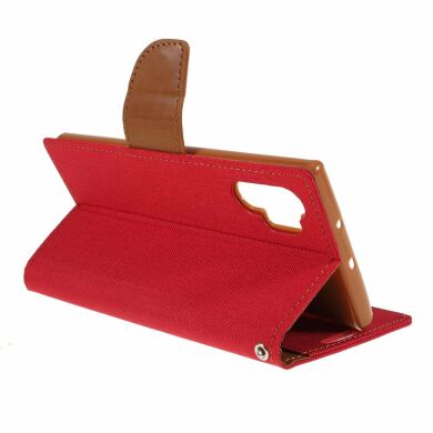 Чохол-книжка MERCURY Canvas Diary для Samsung Galaxy Note 10+ (N975) - Red