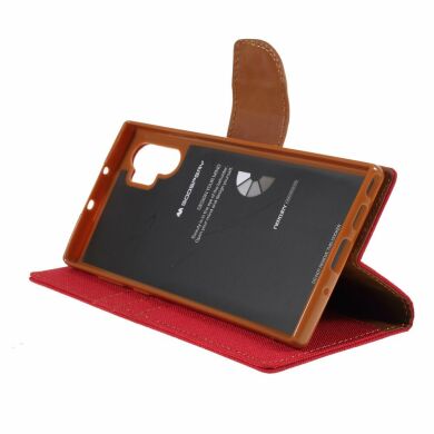 Чохол-книжка MERCURY Canvas Diary для Samsung Galaxy Note 10+ (N975) - Red