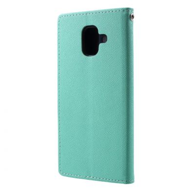 Чохол-книжка MERCURY Fancy Diary для Samsung Galaxy A6 2018 (A600) - Cyan