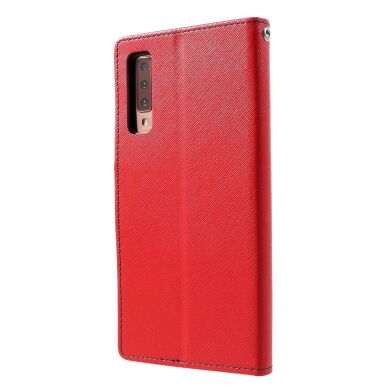 Чехол-книжка MERCURY Fancy Diary для Samsung Galaxy A7 2018 (A750) - Red