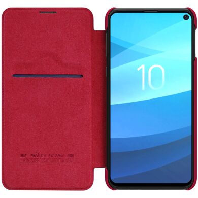 Чохол-книжка NILLKIN Qin Series для Samsung Galaxy S10e - Red