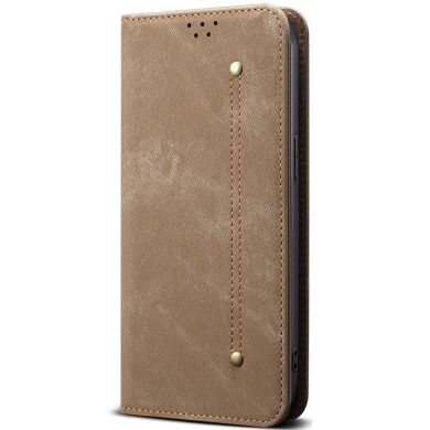 Чохол-книжка UniCase Jeans Wallet для Samsung Galaxy S26 Plus (S947) - Khaki