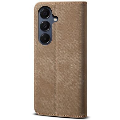 Чохол-книжка UniCase Jeans Wallet для Samsung Galaxy S26 Plus (S947) - Khaki