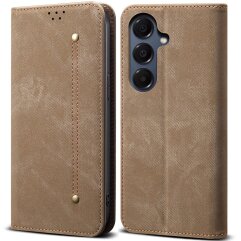 Чехол-книжка UniCase Jeans Wallet для Samsung Galaxy S26 Plus (S947) - Khaki