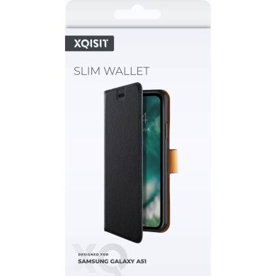 Чохол-книжка Xqisit Slim Wallet для Samsung Galaxy A51 (А515) 38535 - Black