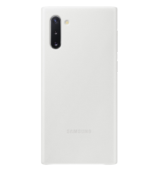 Чехол Leather Cover для Samsung Galaxy Note 10 (N970) EF-VN970LWEGRU - White