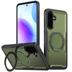 Чохол з кільцем-підставкою Reframe Grip MagSafe для Samsung Galaxy A36 (A366) - Green