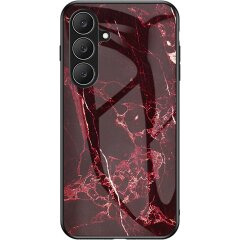 Чохол з малюнком Deexe Gradient Pattern для Samsung Galaxy S26 FE - Red
