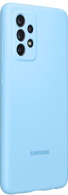Чохол Silicone Cover для Samsung Galaxy A72 (А725) EF-PA725TLEGRU - Blue