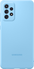 Чехол Silicone Cover для Samsung Galaxy A72 (А725) EF-PA725TLEGRU - Blue