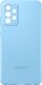 Чехол Silicone Cover для Samsung Galaxy A72 (А725) EF-PA725TLEGRU - Blue. Фото 4 из 5