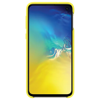 Чехол Silicone Cover для Samsung Galaxy S10e (G970) EF-PG970TYEGRU - Yellow