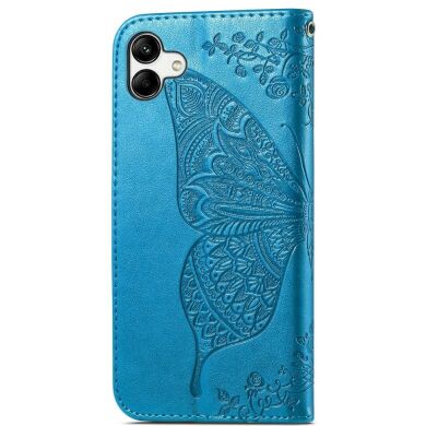 Чохол UniCase Butterfly Pattern для Samsung Galaxy A04 (A045) - Blue