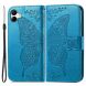 Чохол UniCase Butterfly Pattern для Samsung Galaxy A04 (A045) - Blue