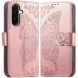 Чехол UniCase Butterfly Pattern для Samsung Galaxy A27 (A276) - Rose Gold. Фото 6 из 8