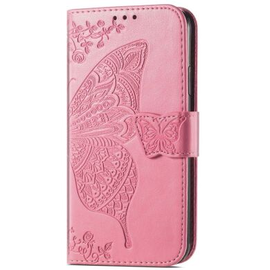 Чохол UniCase Butterfly Pattern для Samsung Galaxy A53 (A536) - Pink