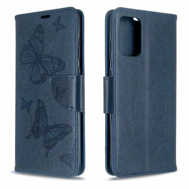Чехол UniCase Butterfly Pattern для Samsung Galaxy S20 Plus (G985) - Blue