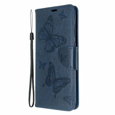 Чехол UniCase Butterfly Pattern для Samsung Galaxy S20 Plus (G985) - Blue