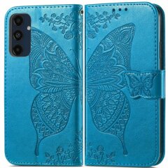 Чехол UniCase Butterfly Pattern для Samsung Galaxy S24 FE (S721) - Blue