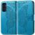 Чехол UniCase Butterfly Pattern для Samsung Galaxy S24 FE (S721) - Blue