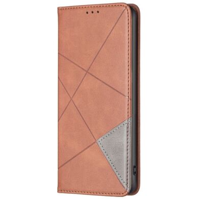 Чохол UniCase Geometric Pattern для Samsung Galaxy A24 (A245) - Brown