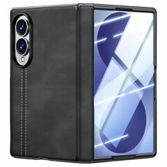 Чехол UniCase Leather Series (FF) для Samsung Galaxy Fold 8 - Black