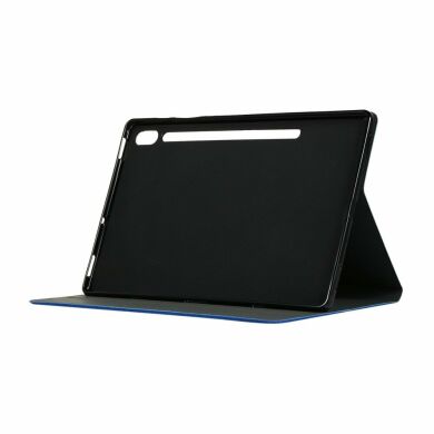 Чехол UniCase Texture Stand для Samsung Galaxy Tab S7 (T870/875) / S8 (T700/706) - Blue