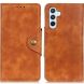 Чехол UniCase Vintage Wallet для Samsung Galaxy M14 (M146) - Brown. Фото 1 из 8